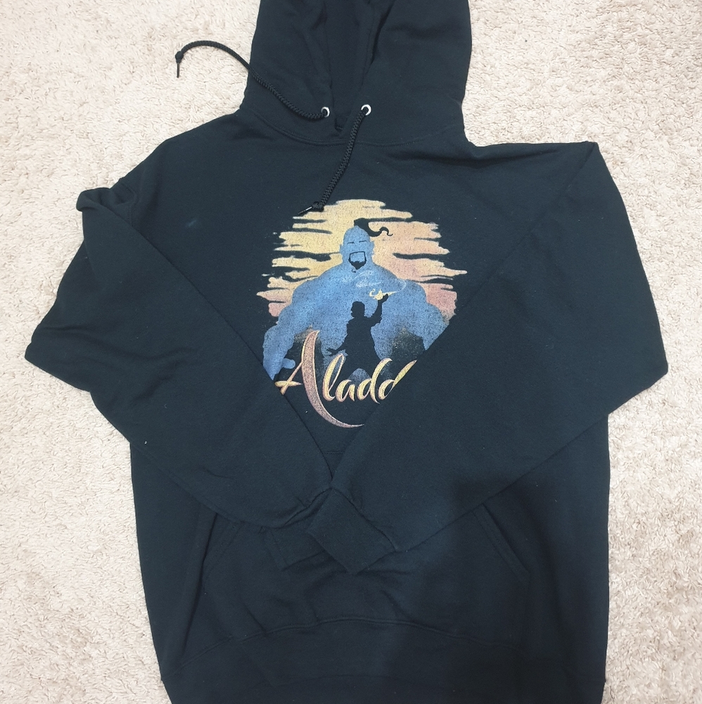 black disney Aladdin hoodie